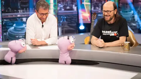 Trancas y Barrancas ponen a prueba la valía como padre de Santiago Segura en 'El Hormiguero 3.0' Trancas y Barrancas ponen a prueba la valía como padre de Santiago Segura en 'El Hormiguero 3.0'