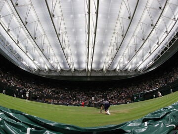 Imagen de la pista central del All England Club, donde se disputa el torneo de Wimbledon