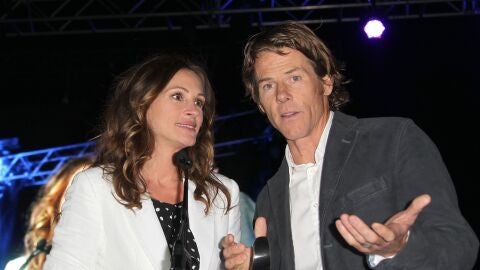 Julia Roberts con su marido Danny Moder