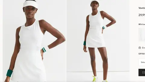 Vestido tipo tenista Vestido tipo tenista