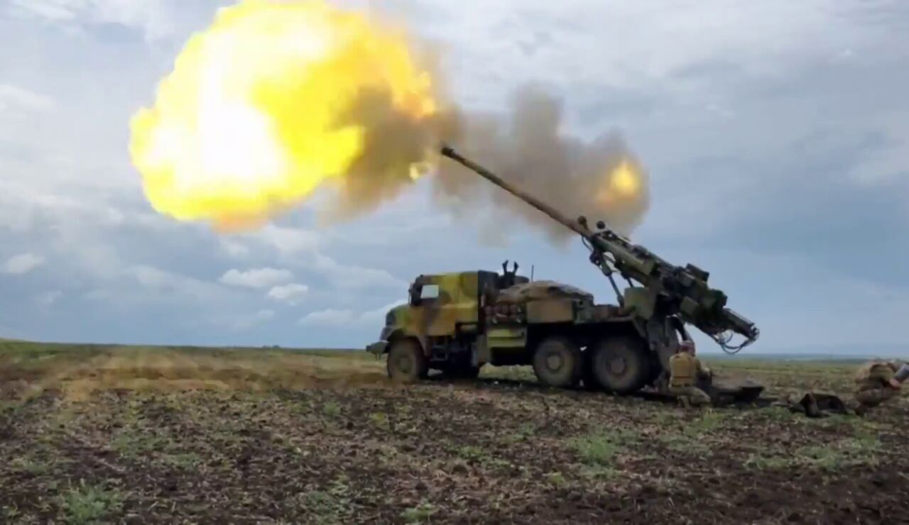 Bombardeo en la guerra entre Rusia y Ucrania