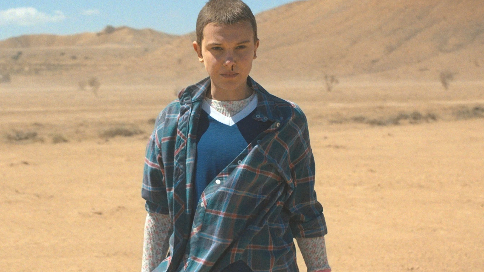 Millie Bobby Brown es Eleven en 'Stranger Things'