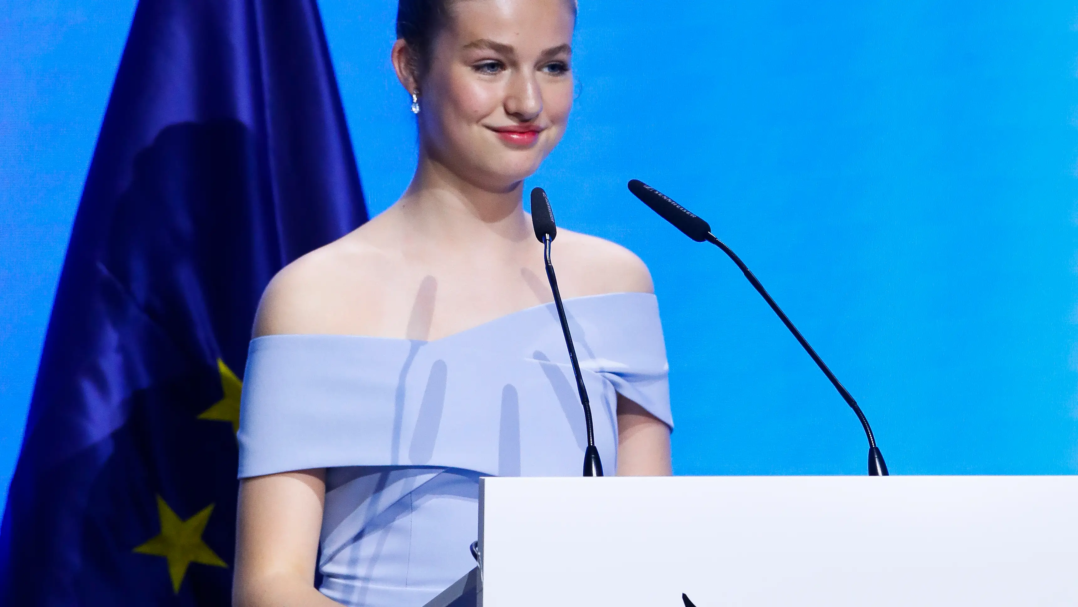 La princesa Leonor en su discurso para los Premios Fundación Princesa de Girona La princesa Leonor en su discurso para los Premios Fundación Princesa de Girona