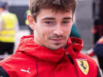Charles Leclerc durante el Gran Premio de Silverstone 2022