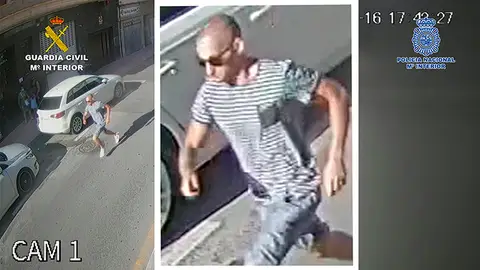 La policía busca al autor de un apuñalamiento en Torrevieja, Alicante El presunto autor de los hechos huyendo la tarde del 16 de julio de 2020