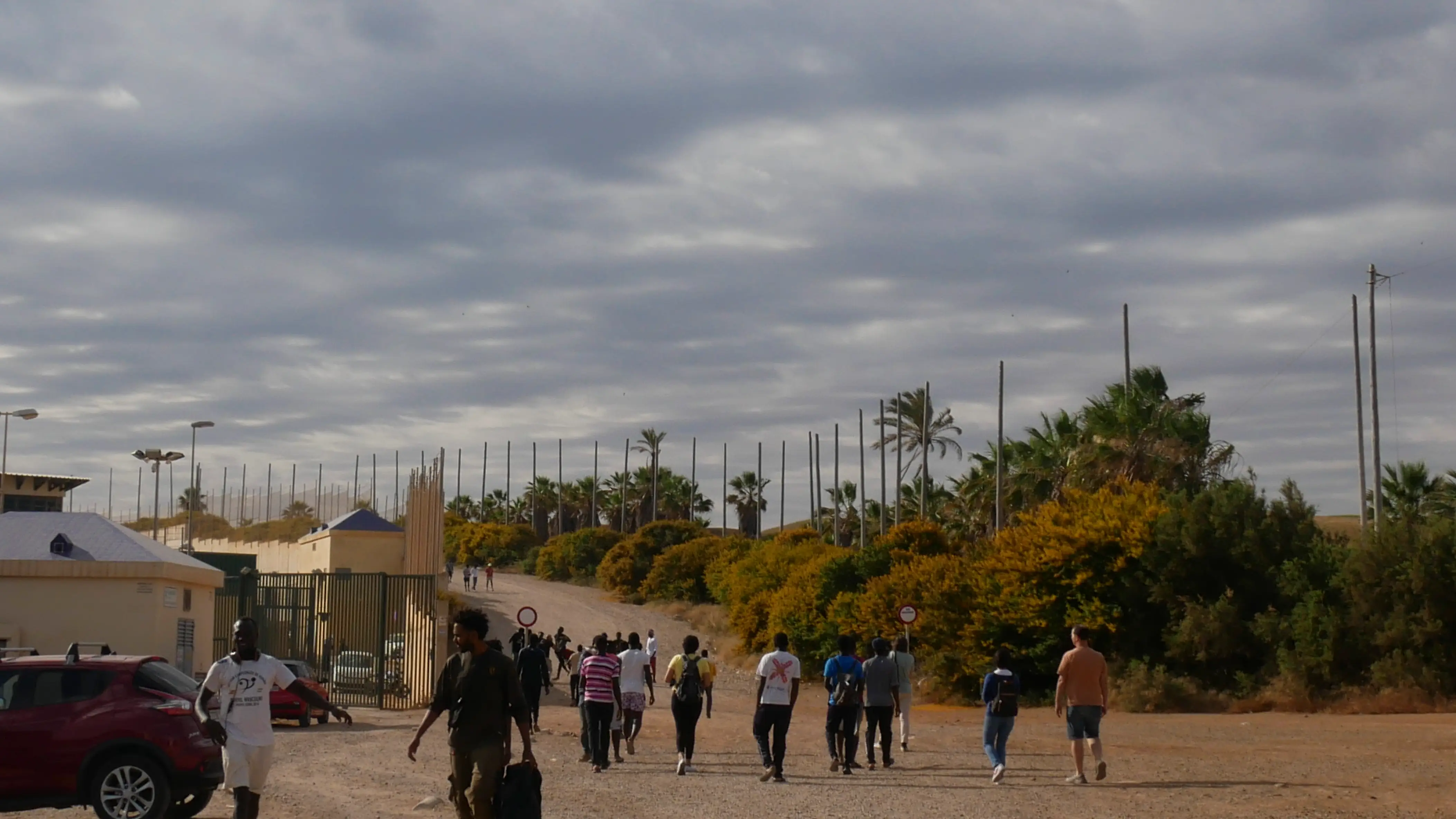Detenidas cuatro personas por introducir inmigrantes en Melilla