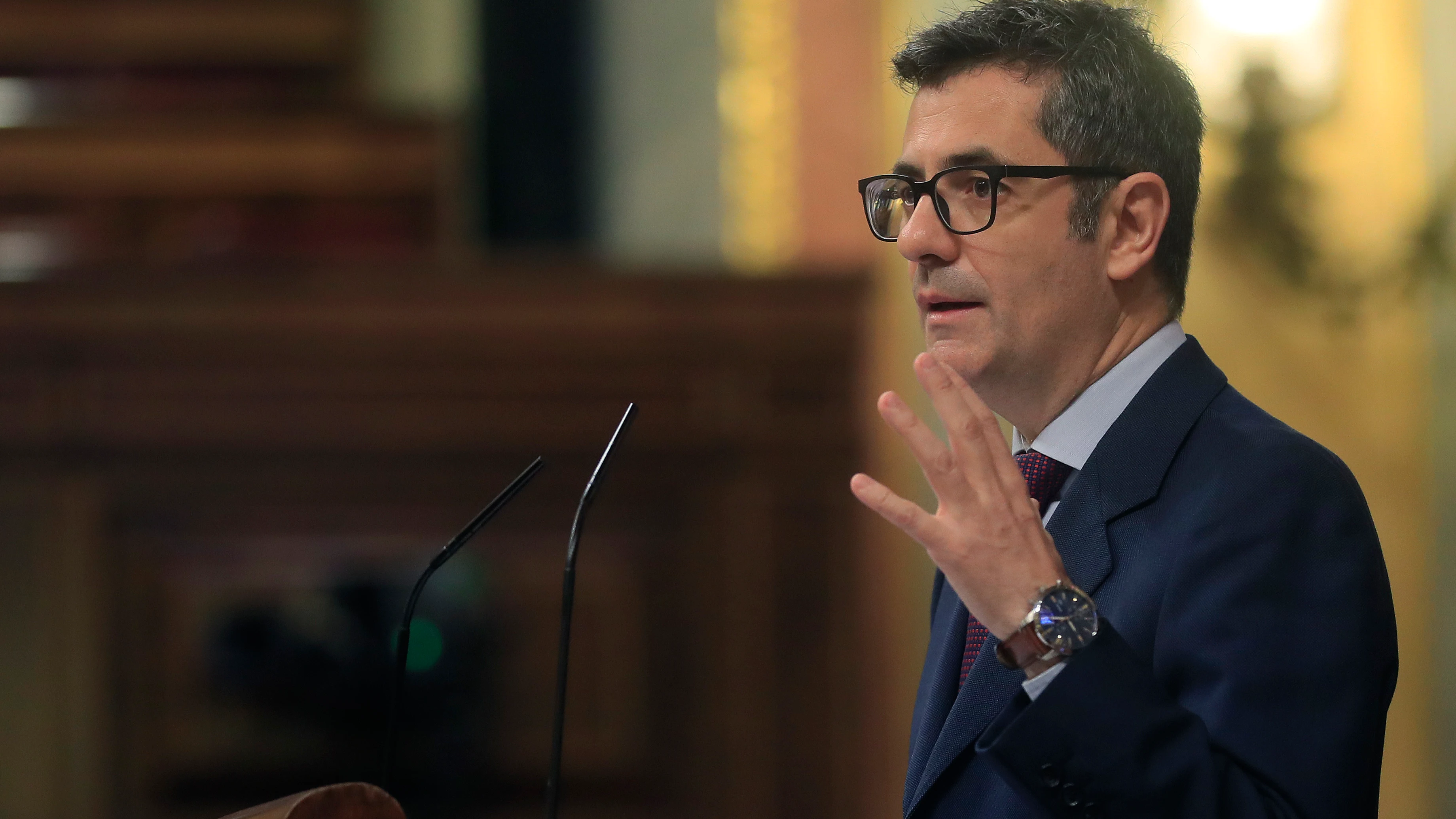 El ministro de la Presidencia, Relaciones con las Cortes y Memoria Democrática, Félix Bolaños El ministro de la Presidencia, Relaciones con las Cortes y Memoria Democrática, Félix Bolaños