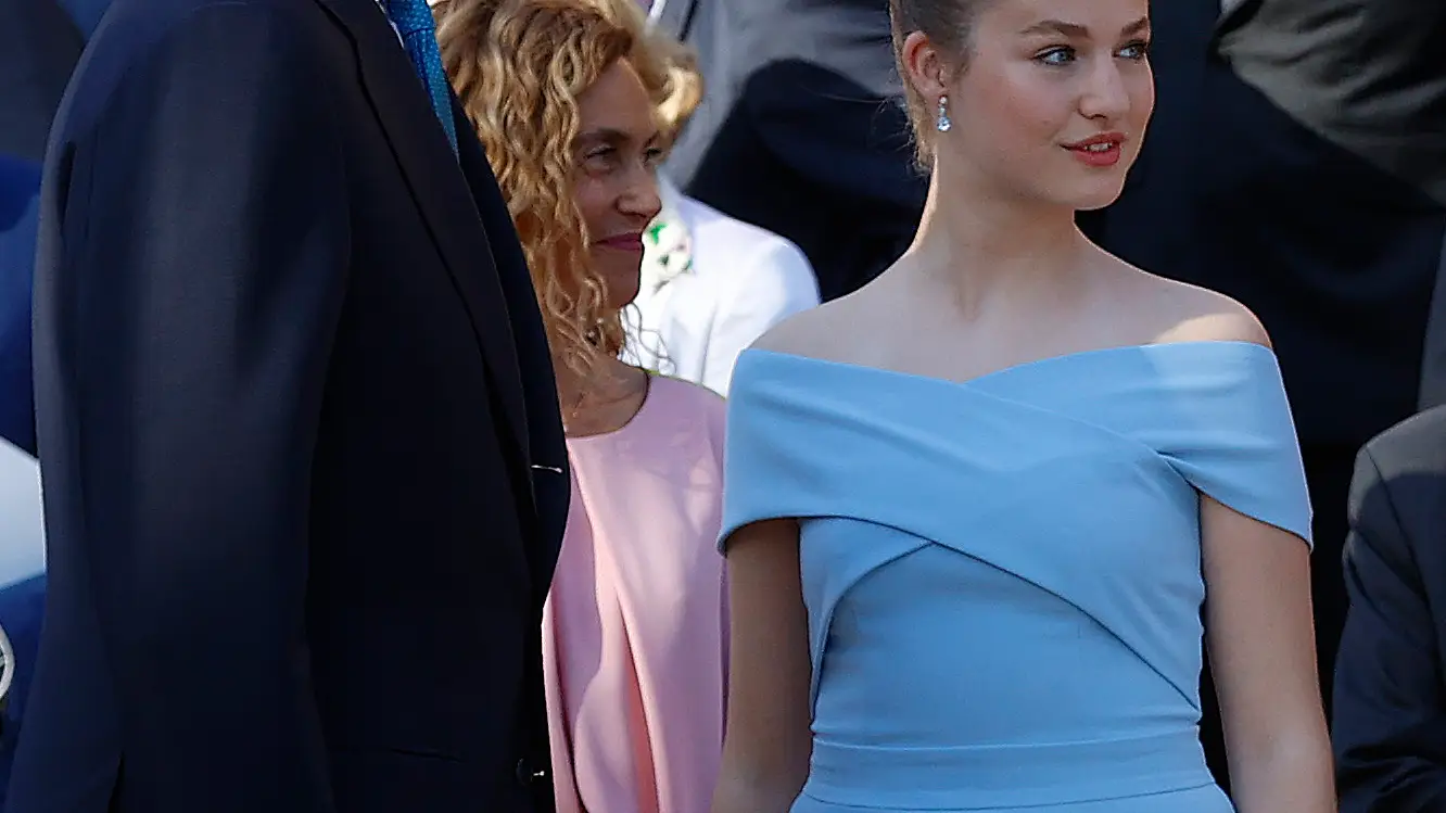 La princesa Leonor luce un vestido de una firma espa&ntilde;ola en los Premios Princesa de Girona