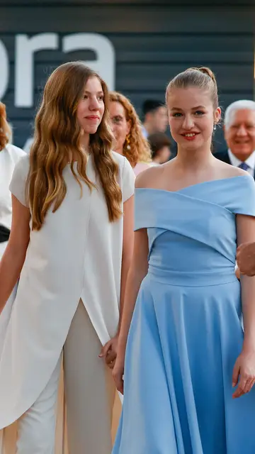 La princesa Leonor y la infanta Sofía La princesa Leonor y la infanta Sofía