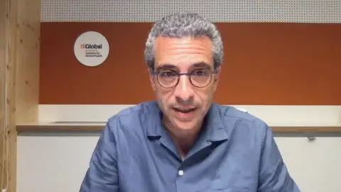 Quique Bassat en la entrevista realizada esta mañana El doctor Quique Bassat en una entrevista para el matinal de A3Noticias