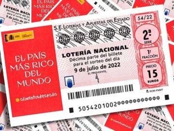 Lotería Nacional: Sorteo Extraordinario de Julio 2022