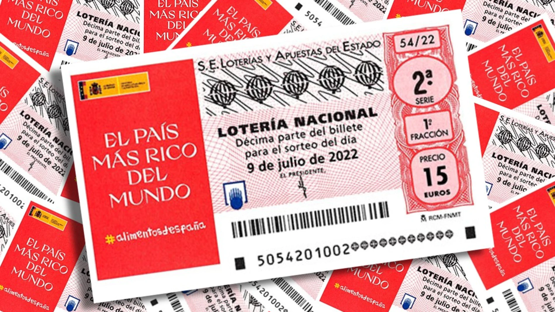 Lotería Nacional: Sorteo Extraordinario de Julio 2022