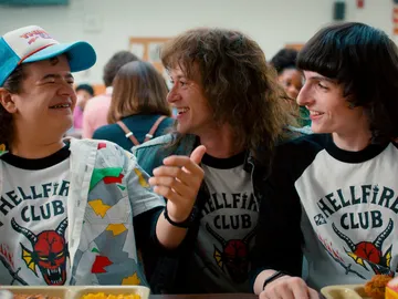 Dustin, Eddie y Will en 'Stranger Things' Dustin, Eddie y Will en 'Stranger Things'