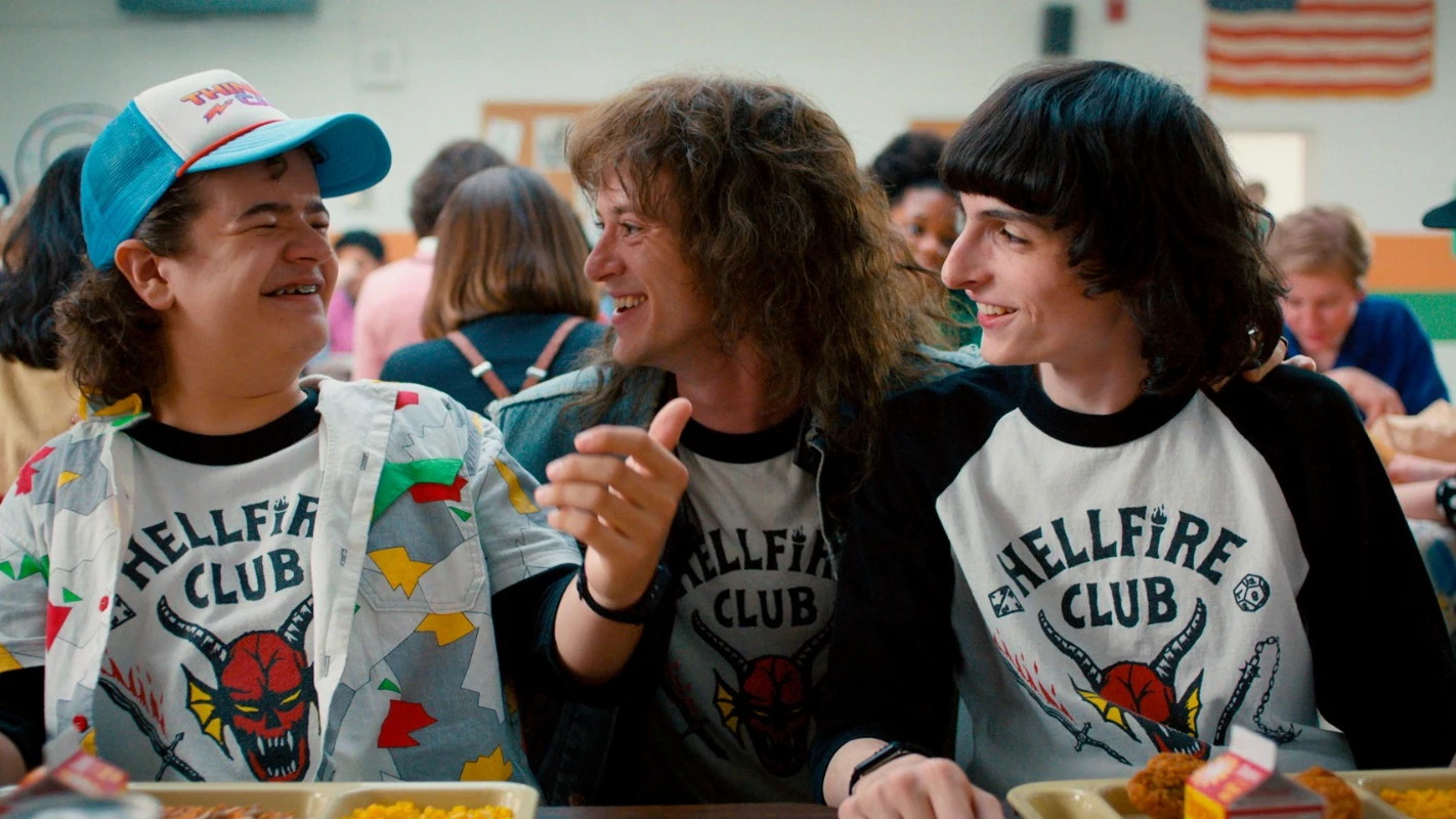 Dustin, Eddie y Will en 'Stranger Things' Dustin, Eddie y Will en 'Stranger Things'