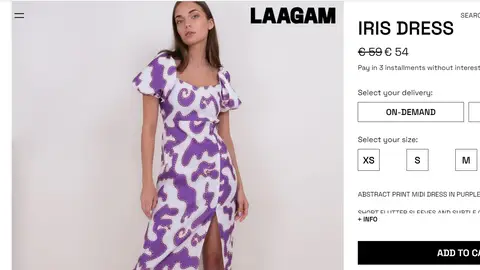 Vestido midi Vestido midi