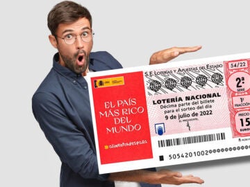 Sorteo Extraordinario de Julio de la Lotería Nacional