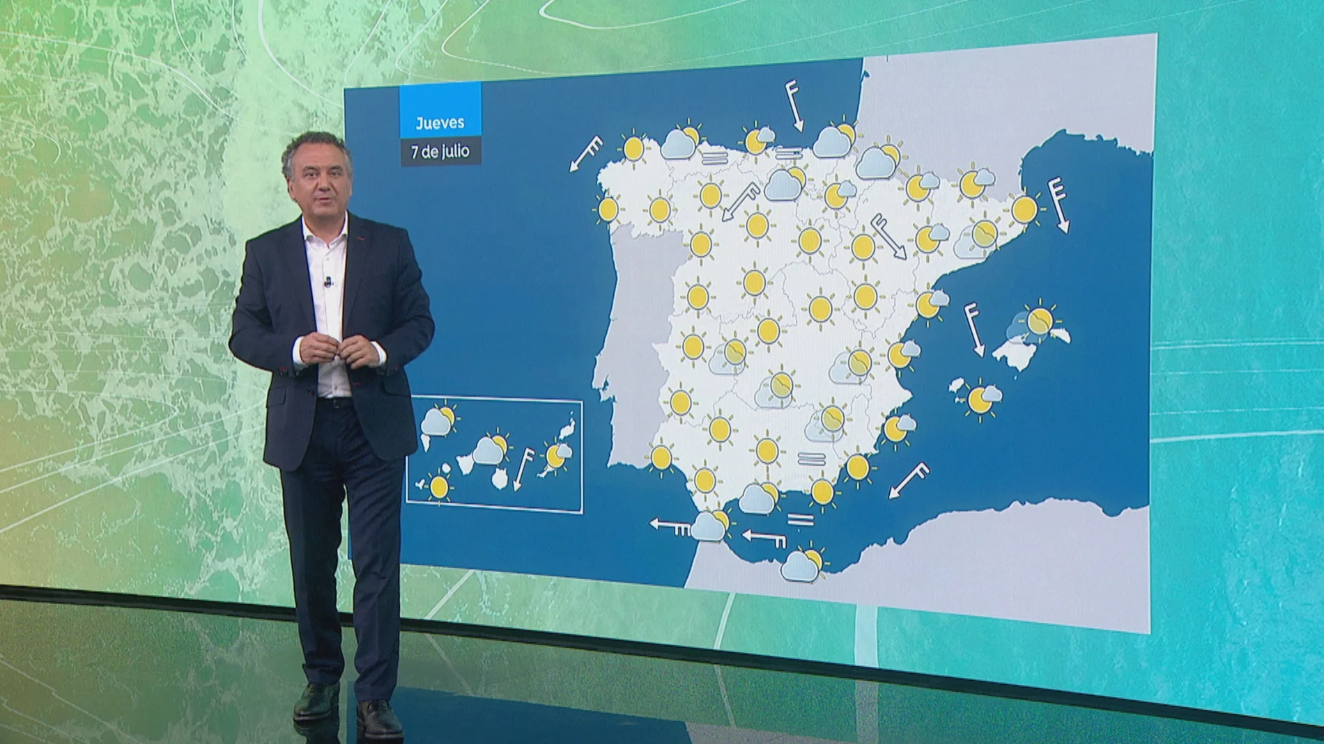 Las tormentas se mueven hacia el este con una bajada de temperaturas en puntos de Castilla y León