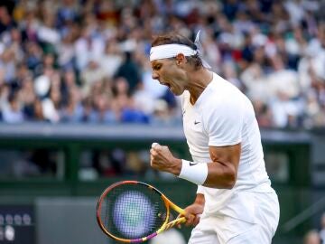 Rafa Nadal, en Wimbledon