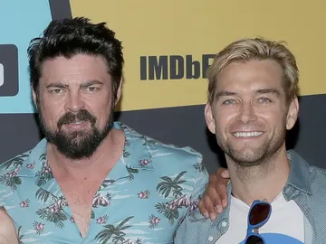 Karl Urban y Antony Starr Karl Urban y Antony Starr