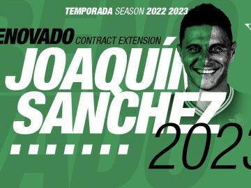 Joaquín renueva con el Betis hasta 2023