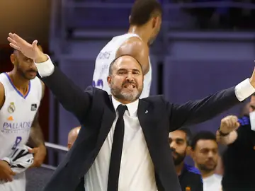 Chus Mateo, entrenador del Real Madrid de Baloncesto Chus Mateo, entrenador del Real Madrid de Baloncesto