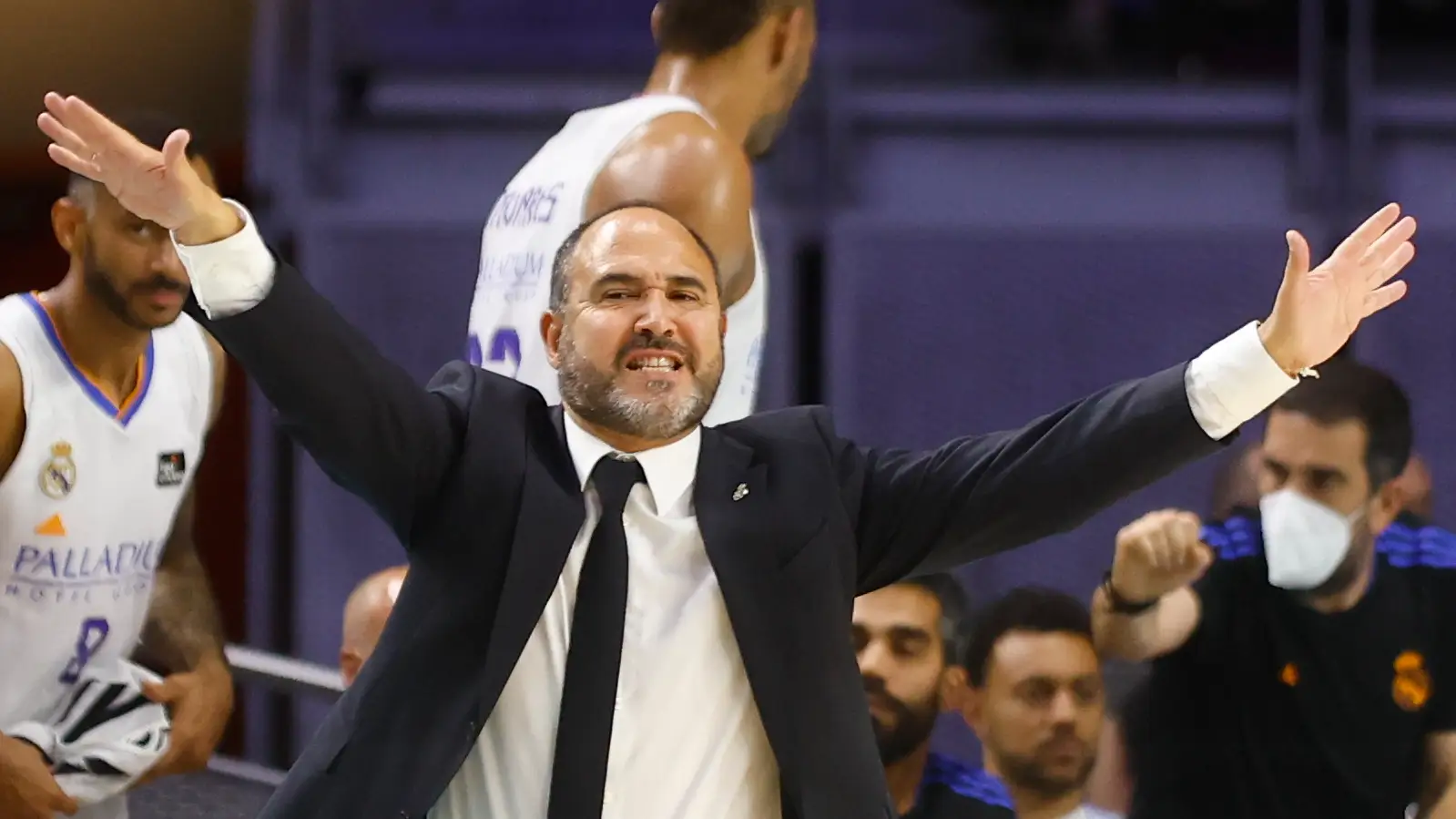 Chus Mateo, entrenador del Real Madrid de Baloncesto Chus Mateo, entrenador del Real Madrid de Baloncesto