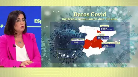 Ministra de Sanidad, Carolina Darias. Ministra de Sanidad, Carolina Darias.
