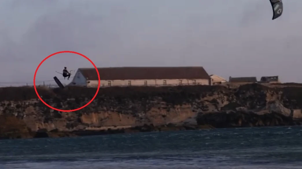 Liam Whaley y su incidente en la final de Big Air en Tarifa