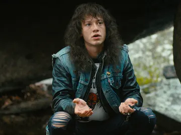 Joseph Quinn como Eddie Munson en 'Stranger Things' Joseph Quinn como Eddie Munson en 'Stranger Things'