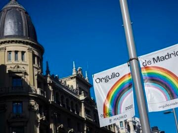 Cortes de tráfico en Madrid durante la manifestación del Orgullo LGTB
