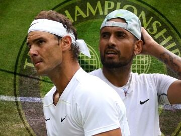 Rafa Nadal - Nick Kyrgios en el Campeonato de Wimbledon 2022