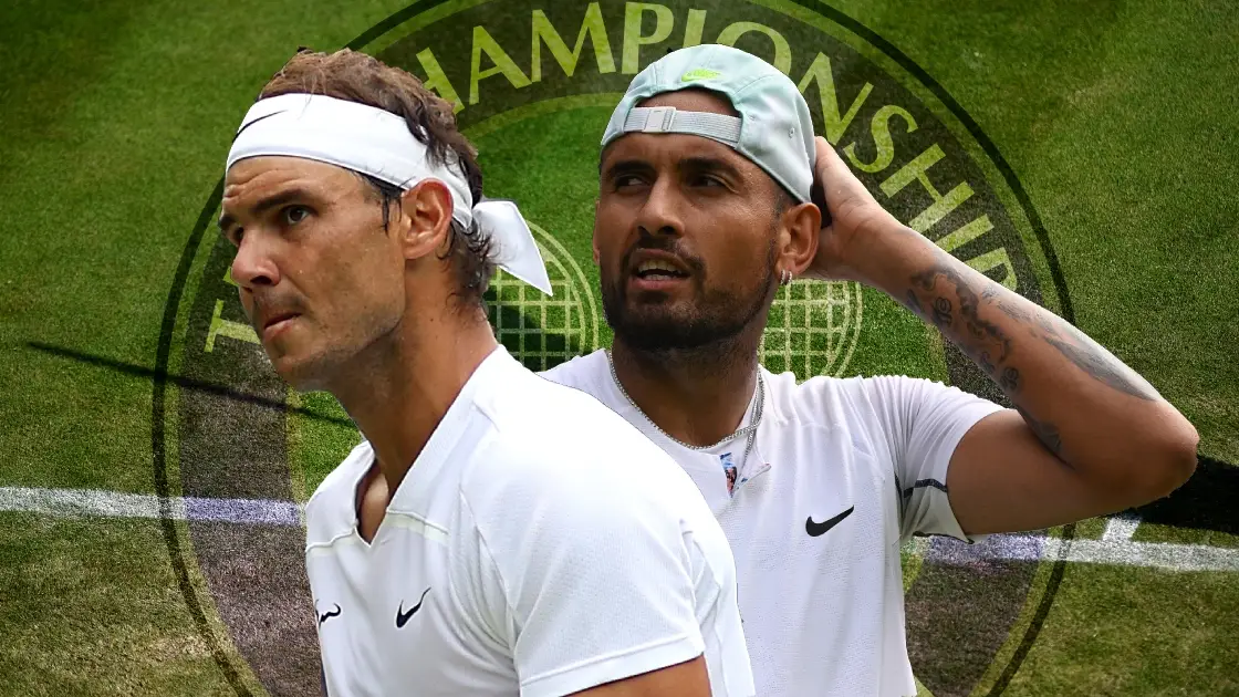 Rafa Nadal - Nick Kyrgios en el Campeonato de Wimbledon 2022 Rafa Nadal - Nick Kyrgios en el Campeonato de Wimbledon 2022