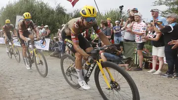 Primoz Roglic durante la quinta etapa del Tour de Francia 2022