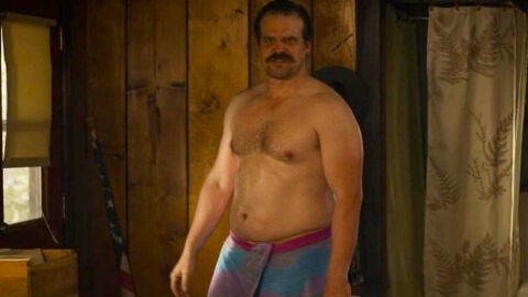 David Harbour como Jim Hopper en 'Stranger Things'