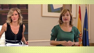 Pilar Alegría critica las becas de la Comunidad de Madrid: 