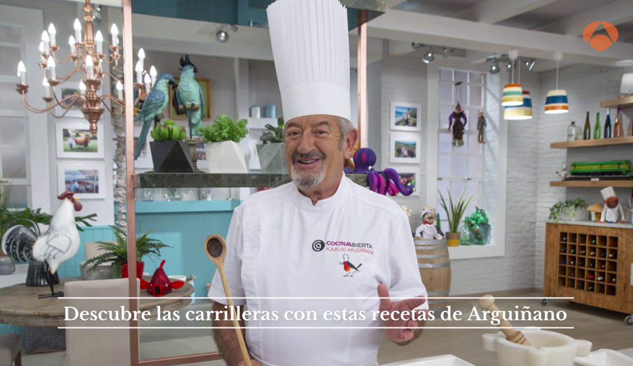 Descubre las carrilleras con estas recetas de Karlos Arguiñano: fáciles, sabrosas y muy sanas