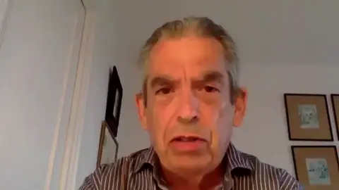 Jimmy Burns, periodista y comentarista británico Jimmy Burns, periodista y comentarista británico