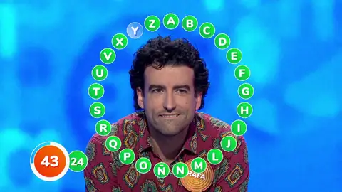 ¡Rafa está a una de 1.252.000 euros! ¿Logrará completar ‘El Rosco’ y llevarse el bote? ¡Rafa está a una de 1.252.000 euros! ¿Logrará completar ‘El Rosco’ y llevarse el bote?