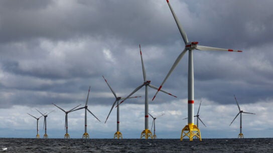Energ&iacute;a E&oacute;lica generada por Iberdrola