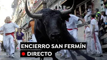 Primer encierro de San Fermín hoy jueves 7 de julio: Toros en directo