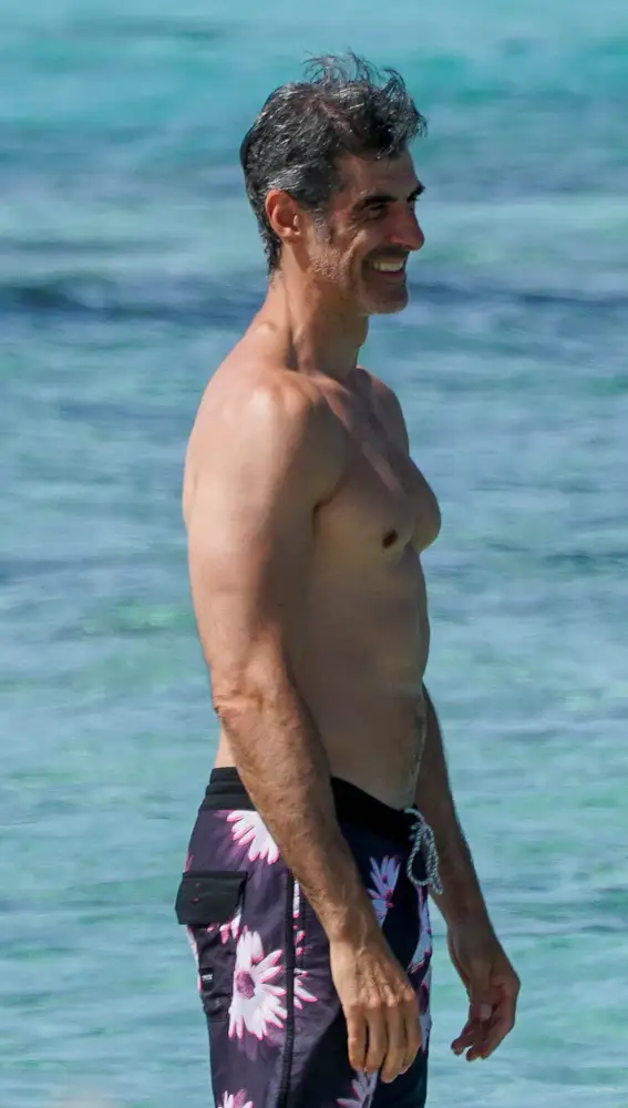 Jorge Fernández durante sus vacaciones en Ibiza