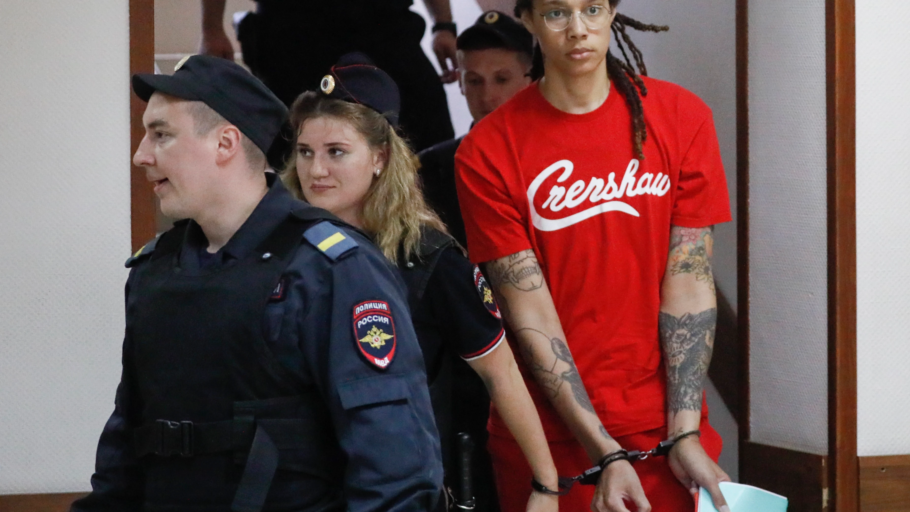 Brittney Griner, tras su detención en Rusia Brittney Griner, tras su detención en Rusia