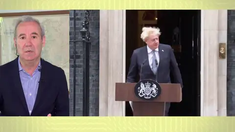 El adiós de Boris Johnson. El adiós de Boris Johnson.