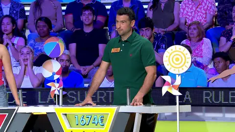 “Se me sale el pulso”: Iván, con el corazón a mil, se la juega por 1.674 euros “Se me sale el pulso”: Iván, con el corazón a mil, se la juega por 1.674 euros