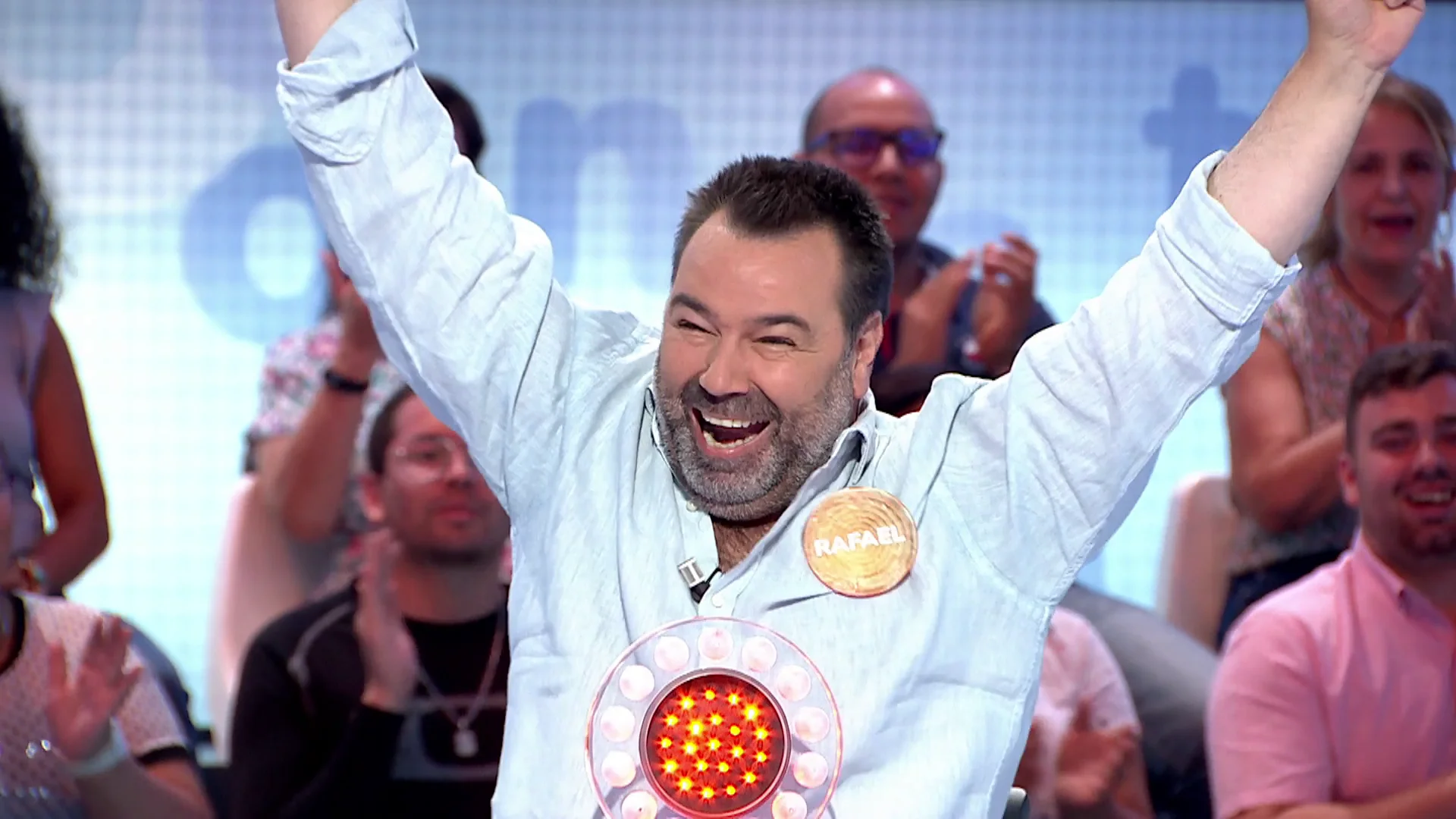 &iexcl;Qu&eacute; ritmazo! Rafael Almarcha lo da todo en 'Pasapalabra' 