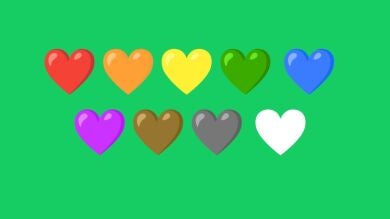 ¿Qué significa cada color de los emojis de corazones de Whatsapp? 
