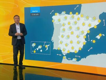 La revisi&oacute;n del tiempo de este 11 de julio de 2022 por Roberto Brasero