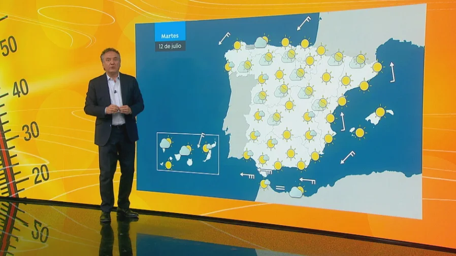 La revisi&oacute;n del tiempo de este 11 de julio de 2022 por Roberto Brasero