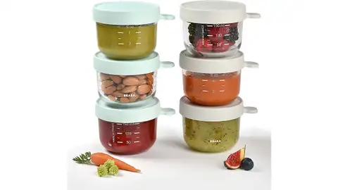 BÉABA, Caja de 6 porciones de cristal BÉABA, Caja de 6 porciones de cristal