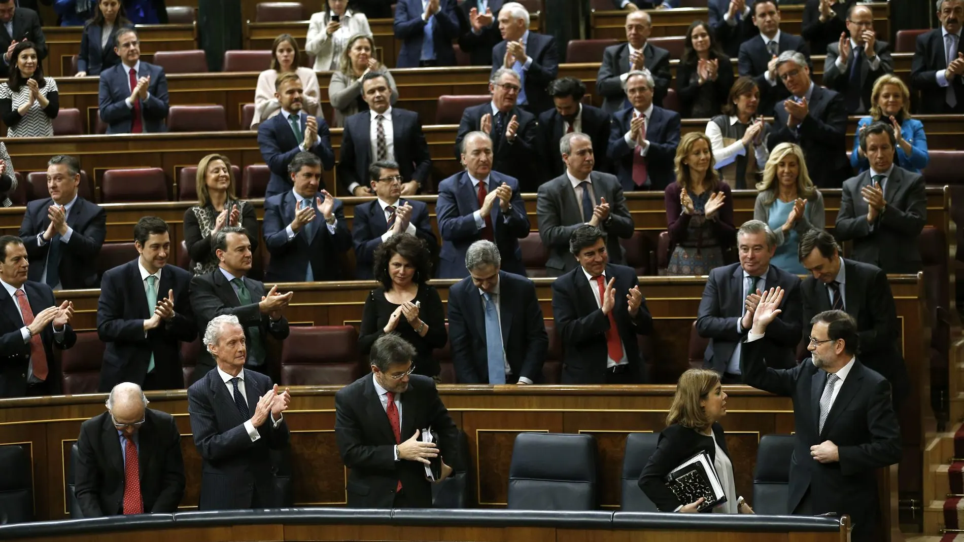 Debate del Estado de la Nación en 2015 con Mariano Rajoy como presidente del Gobierno